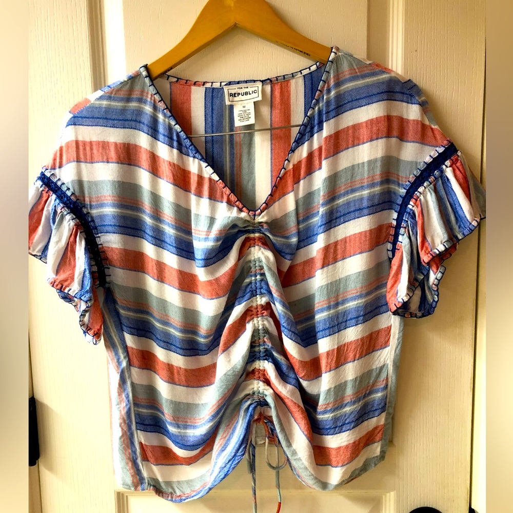 For the Republic linen shirt - M